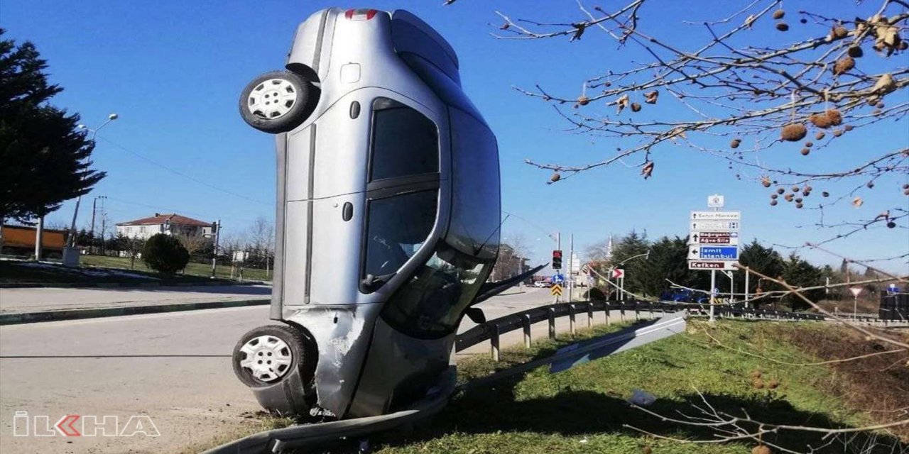 Kocaeli'de akılalmaz kaza