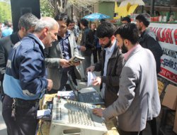 Kutlu Doğuma davet için stant kuruldu