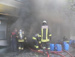 Diyarbakır'da korkutan yangın