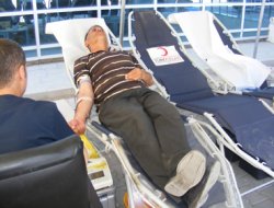 Tepelilier kan bağışında bulundular