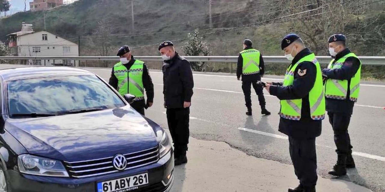 Trabzon'da Covid-19 denetimleri sürüyor