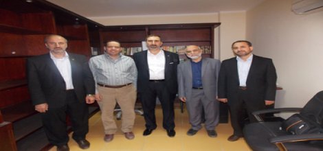 HÜDA PAR Heyeti Kudüs Akademi Merkezini ziyaret etti