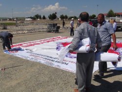 Mevlit alanı Peygamber aşıklarına hazırlanıyor