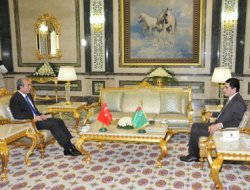 Bakan Eker Türkmenistan Devlet Başkanı ile görüştü