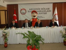 Akdeniz Bölge Baroları toplantısı Mersin'de yapıldı