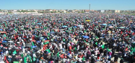 Batman'da Yüz binler Peygambere sadakatte buluştu