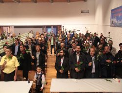 Almanya Geislingen'de Muhammedi coşku