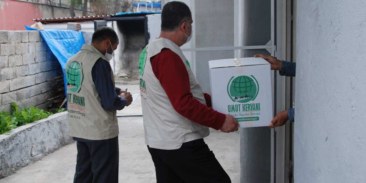 Batman Umut Kervanı 150 aileye gıda yardımında bulundu