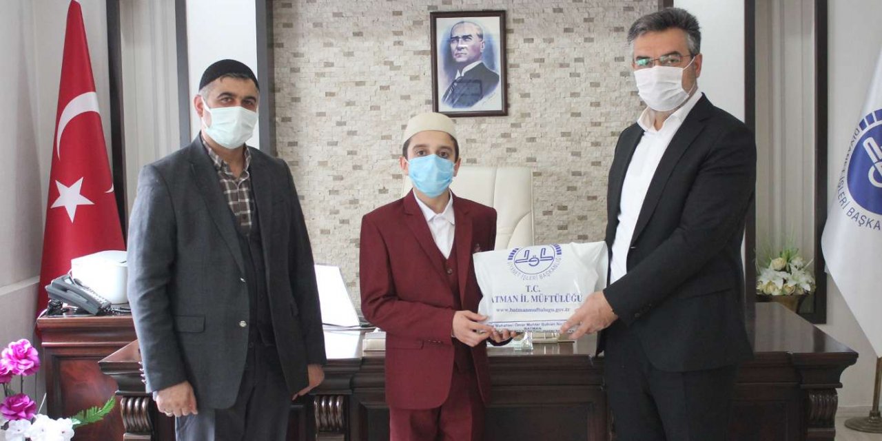 Hafızlık yarışmasında Batmanlı öğrenci bölge ikincisi oldu