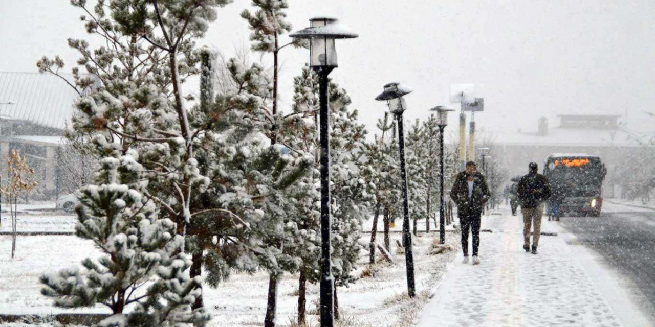 Meteorolojiden "kuvvetli" kar ve yağış uyarısı