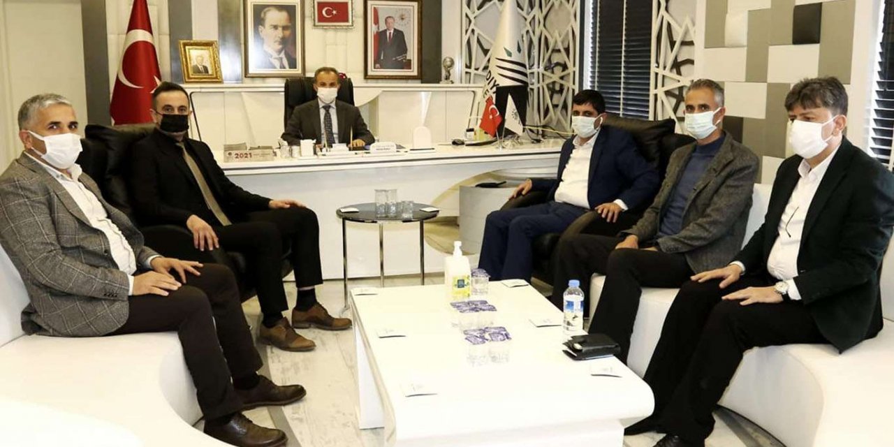 BİK Bölge Müdürü Yalınbaş’tan Adıyaman Belediye Başkanına ziyaret