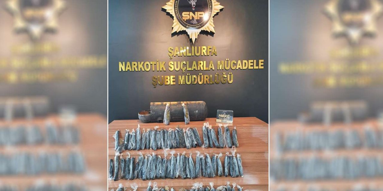 Şanlıurfa'da uyuşturucu operasyonunda 3 tutuklama