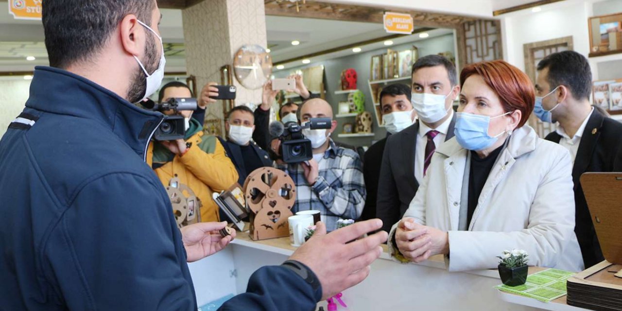 İYİ Parti Genel Başkanı Akşener Mardin’de ziyaretlerde bulundu