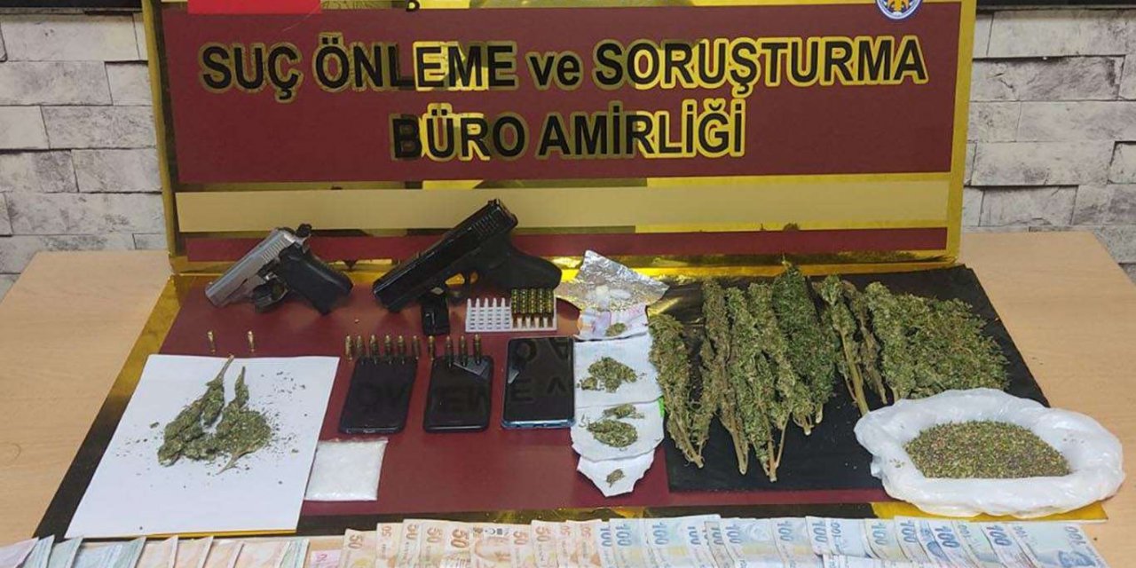 Uyuşturucu operasyonunda 4 şüpheli gözaltına alındı