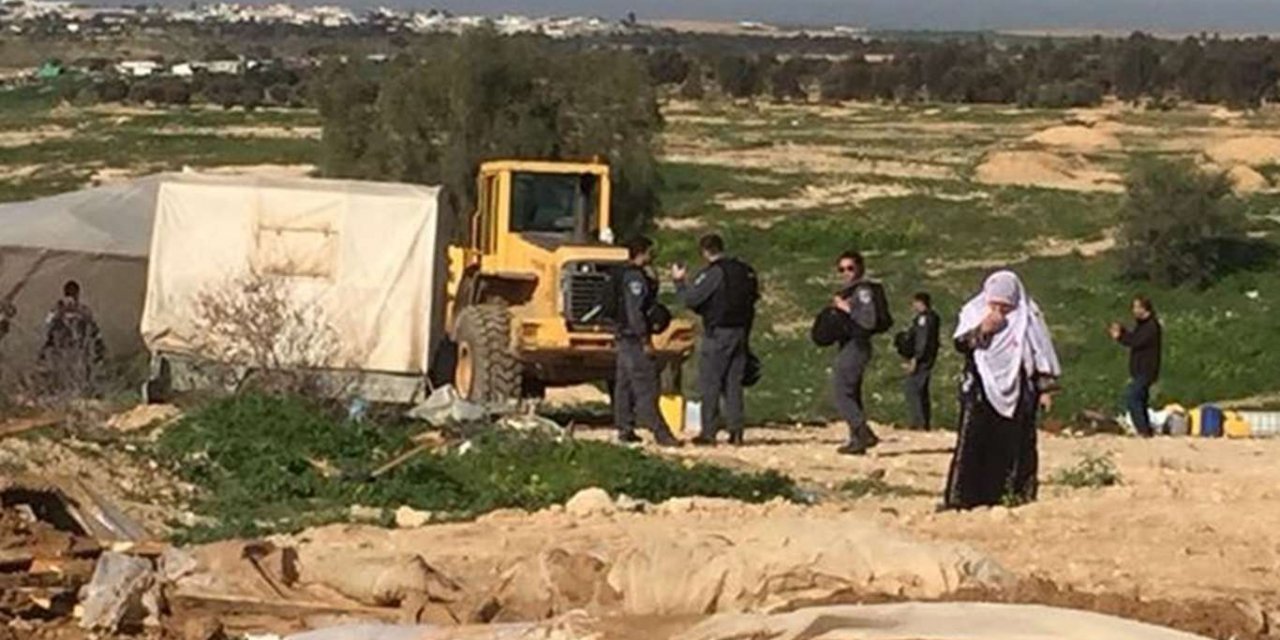 Zionist regime razes Araqib village in Negev for 184th time
