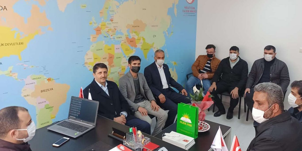 HÜDA PAR Malatya İl Teşkilatı’ndan MTTB’ye ziyaret