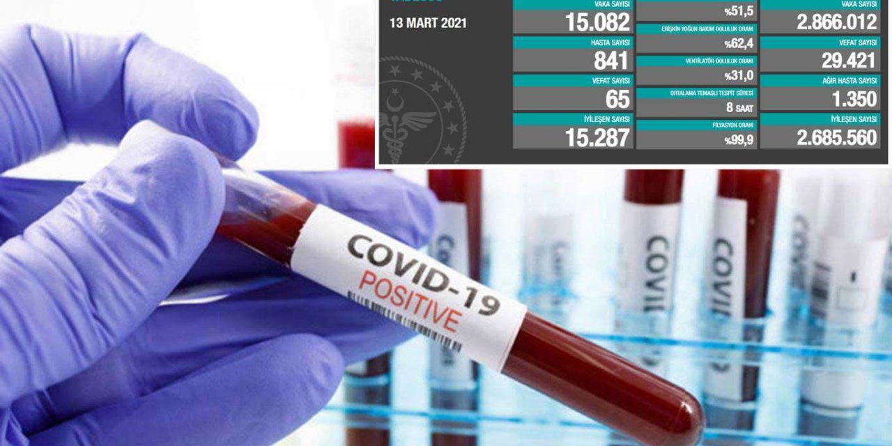 Turkey records 15,082 daily confirmed cases of COVID-19