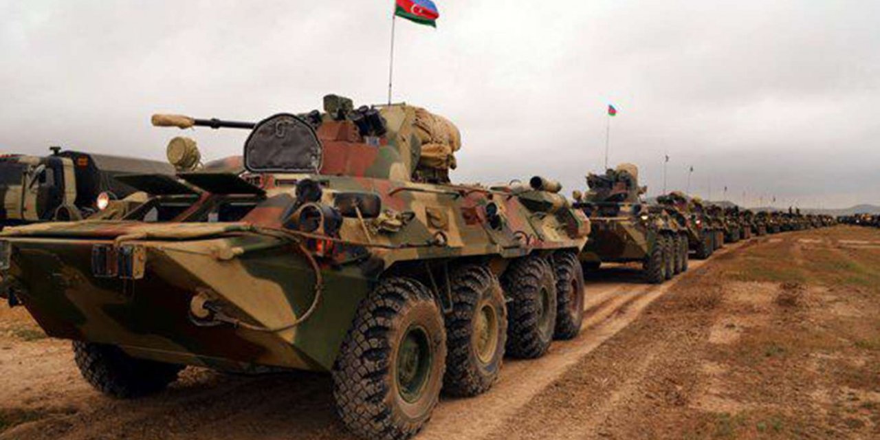 Azerbaycan ordusundan tatbikat