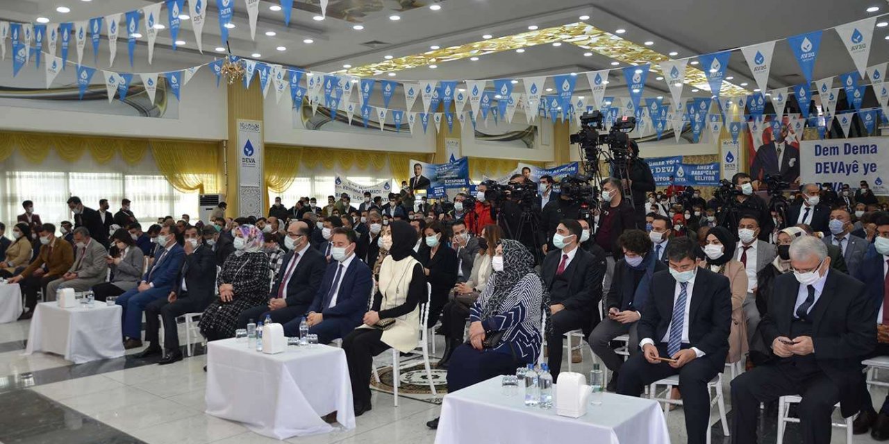 Deva Partisi Genel Başkanı Ali Babacan Diyarbakır'da