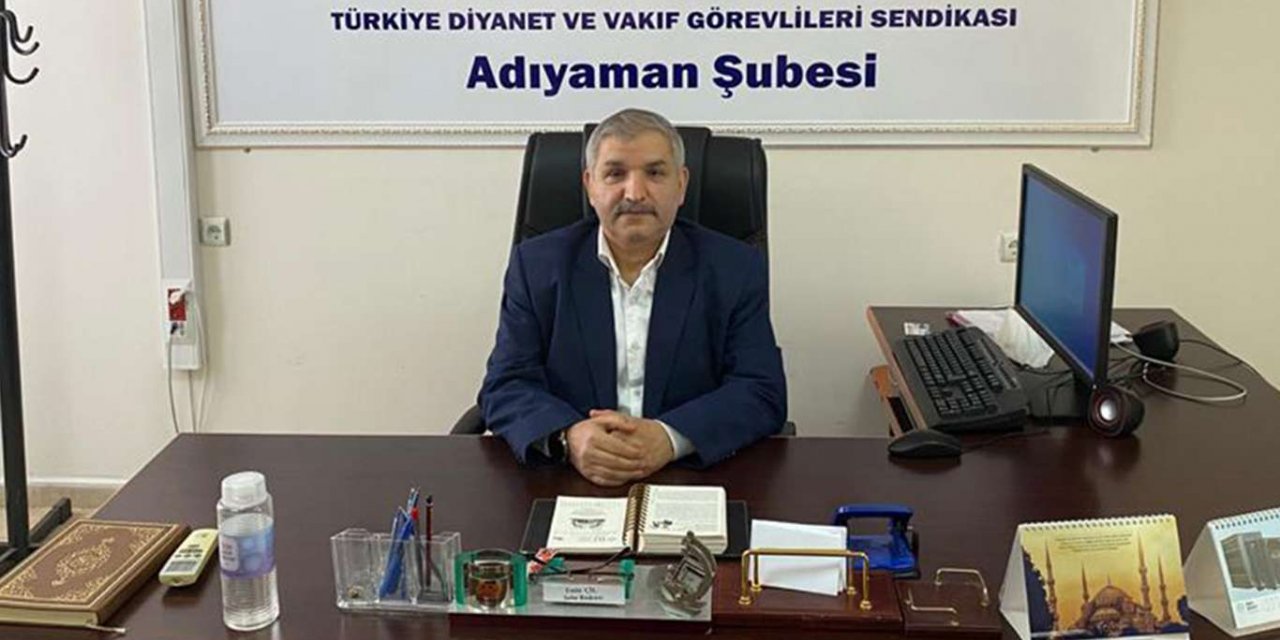 Adıyaman Diyanet Sen Şubesinden "sarık ve cübbeyi kirli işlerine alet eden" programa kınama