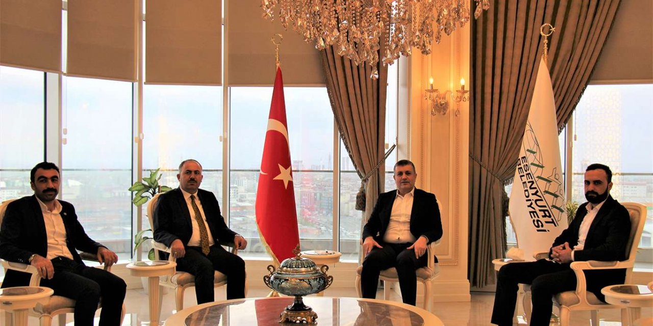 HÜDA PAR İstanbul İl Başkanı Elibüyük'ten Esenyurt Belediyesine ziyaret