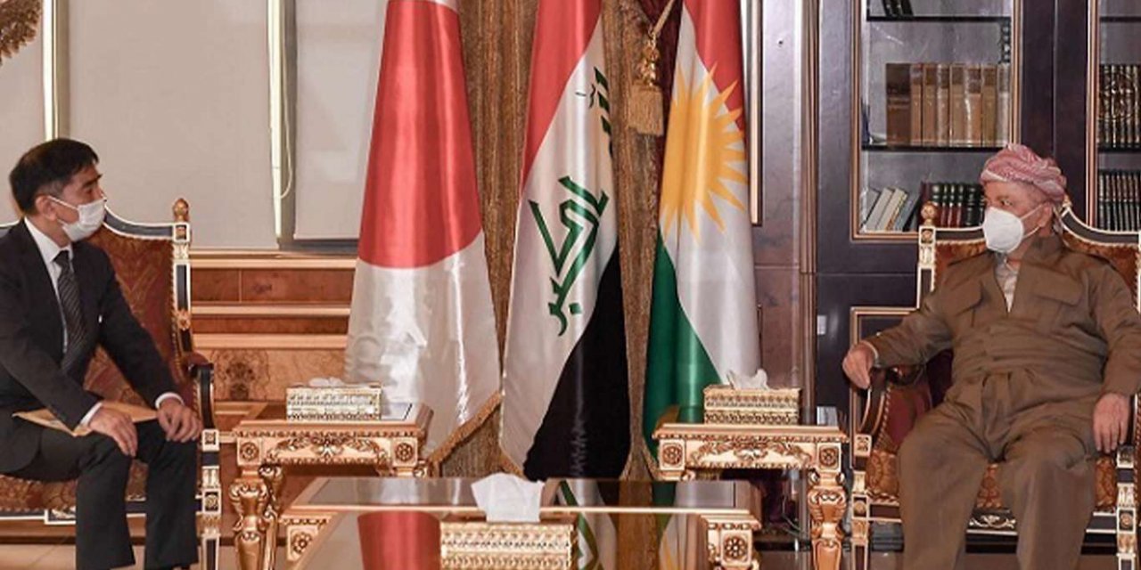 Barzanî pêşwaziya Balyozê Japonyayê li Iraqê kir