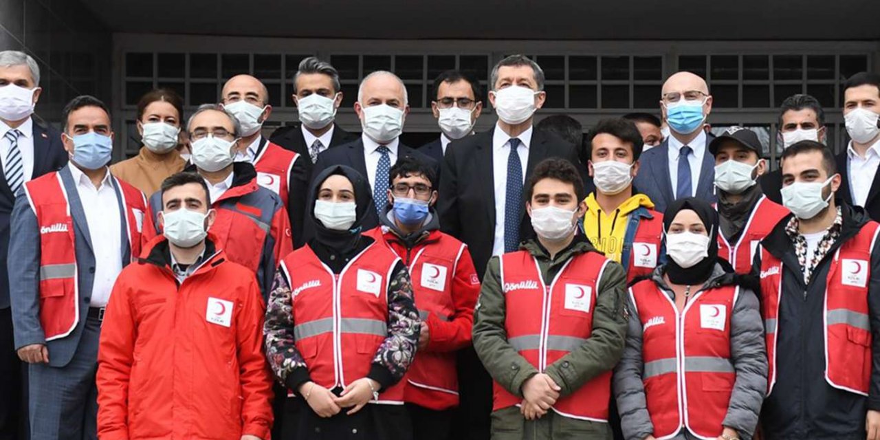 Yatılı bölge ortaokulu öğrencileri için materyal desteği