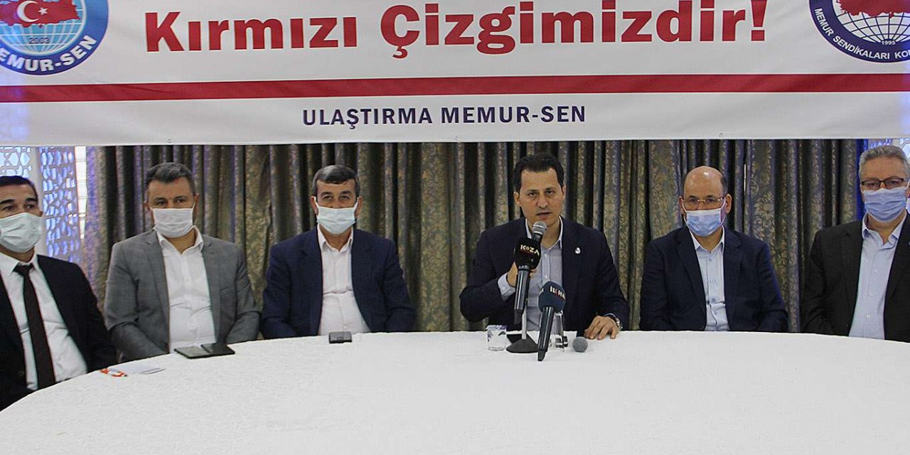 ​Ulaştırma Memur-Sen Genel Başkanı Çalışkan üyeleriyle bir araya geldi
