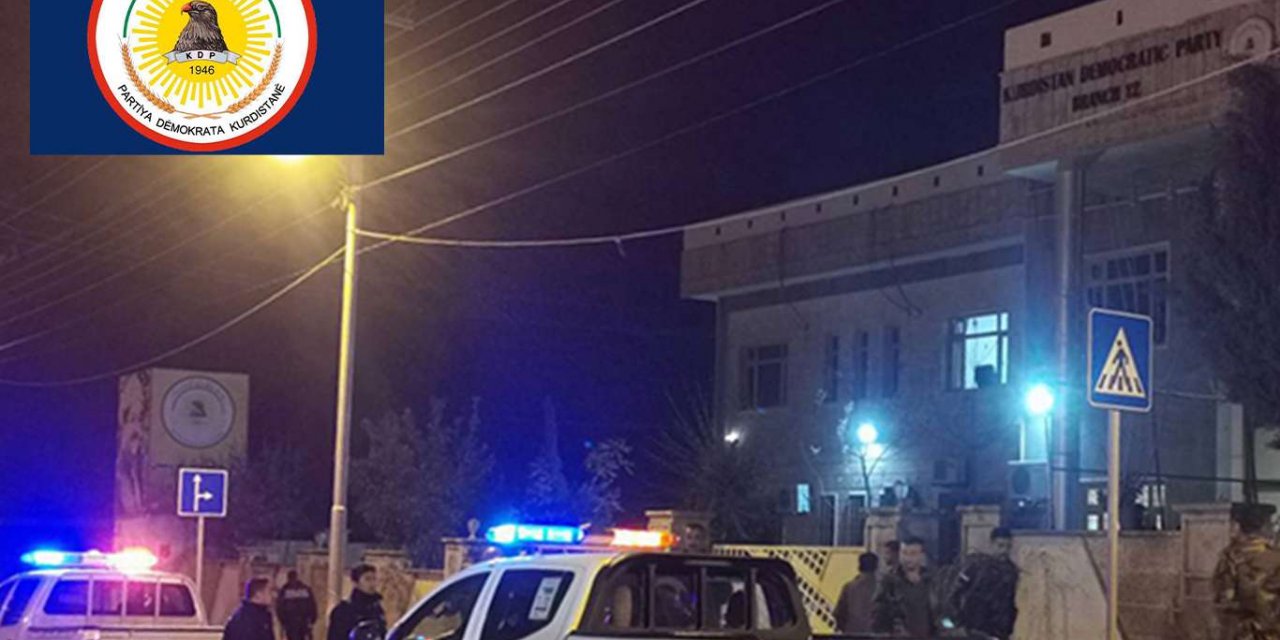 KDP'nin Halepçe'deki parti binasına silahlı saldırı