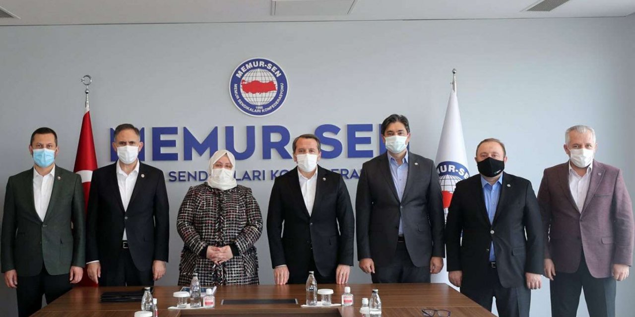 Bakan Selçuk’tan Memur-Sen’e ziyaret
