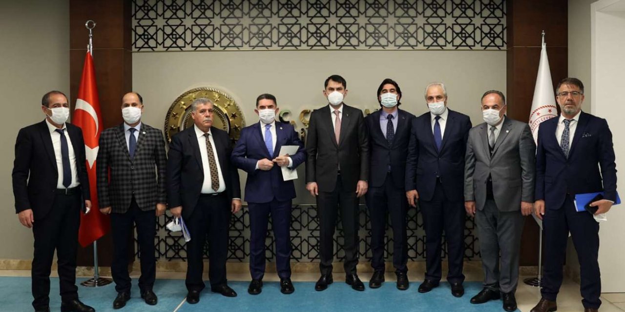 Ağrı'nın ilçe belediyelerine Çevre ve Şehircilik Bakanı'ndan yeni yatırım sözü