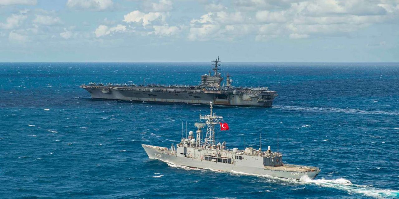 Turkish Navy, U.S. Navy conduct joint exercise in the Eastern Mediterranean