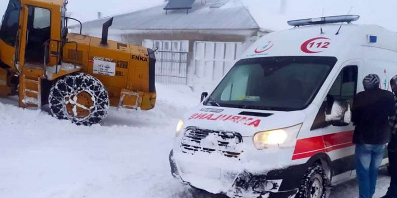 Van'da kar nedeni ile kapanan 202 yerleşim yeri ulaşıma açıldı
