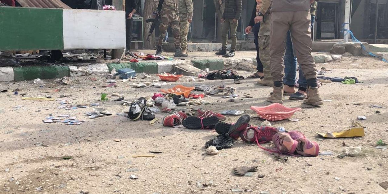 Li Serê Kanîyê teqîn: 4 jê zarok 7 mirî