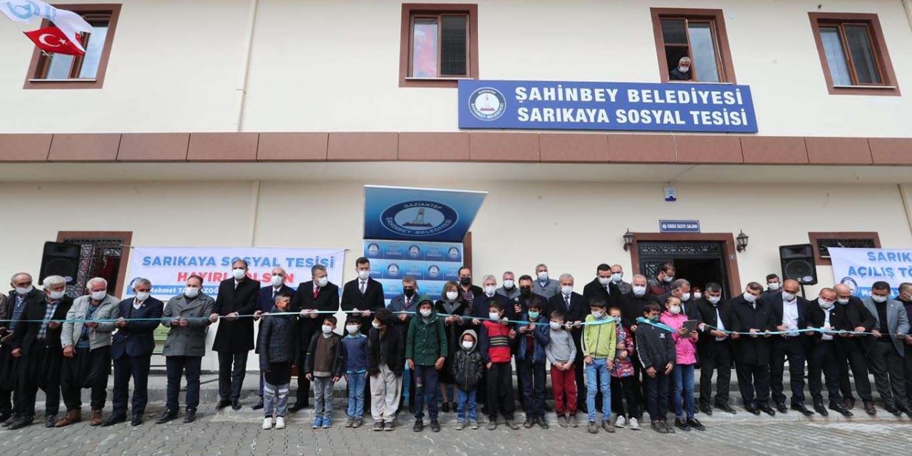 Gaziantep’te sosyal tesislerin sayısı artıyor