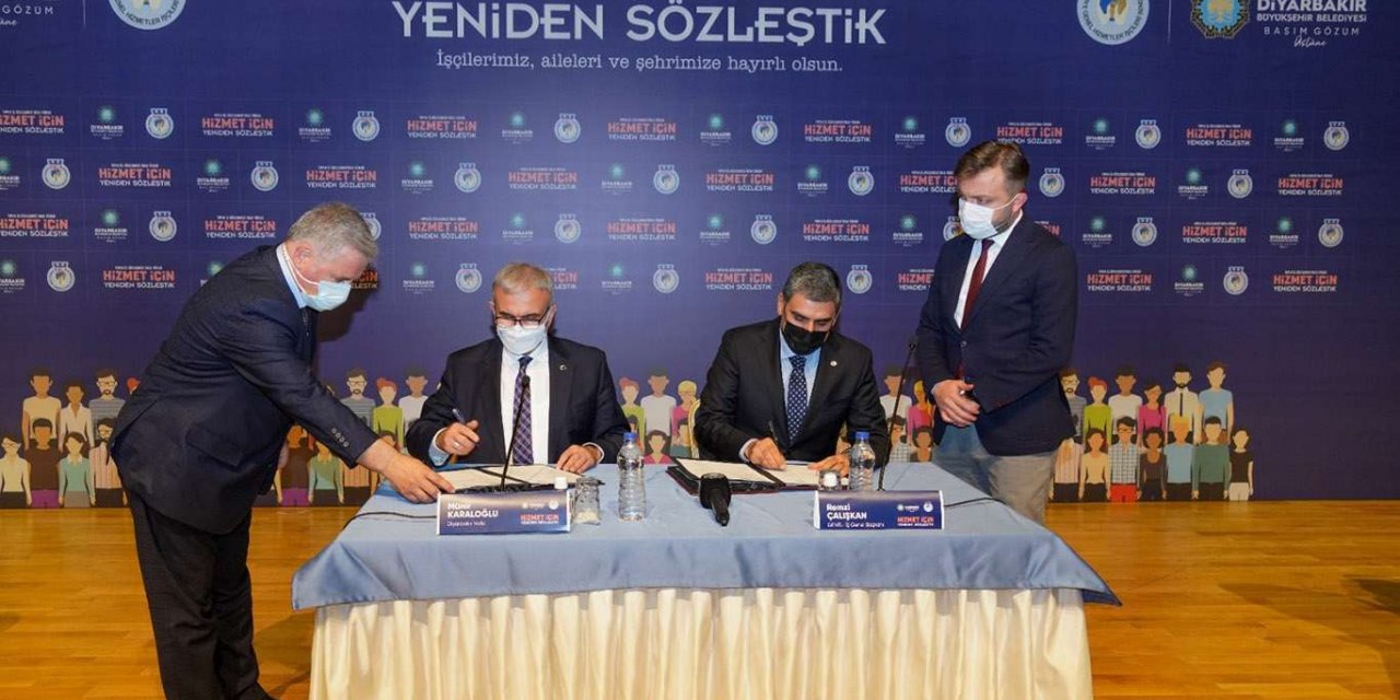 Diyarbakır Büyükşehir Belediyesi ve DİSKİ personellerine en az yüzde 47 zam yapıldı