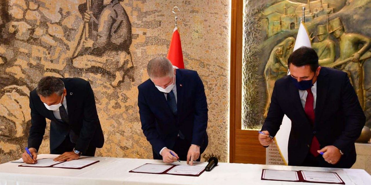 Gaziantep’te 12 derslikli lise için protokol imzalandı