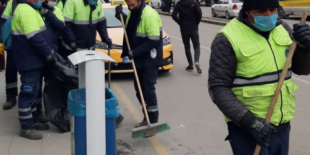 Van'ın İpekyolu ilçesinde bahar temizliği başladı