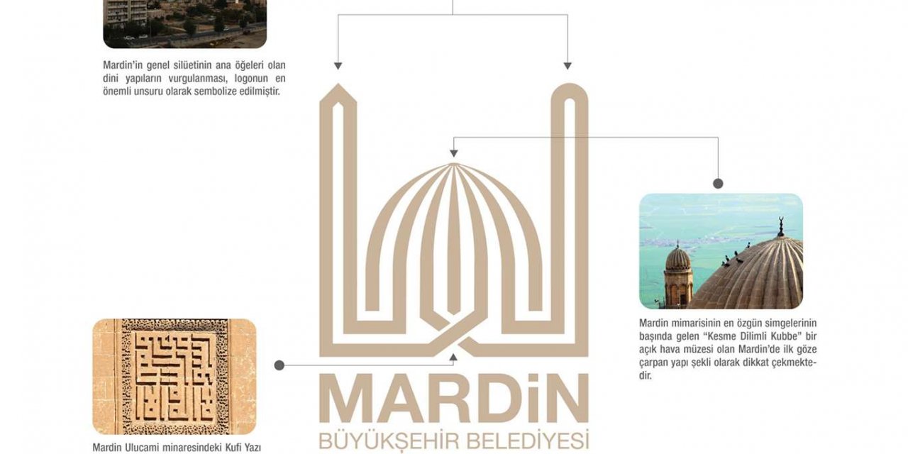 Mardin Büyükşehir Belediyesinin logosu değişti