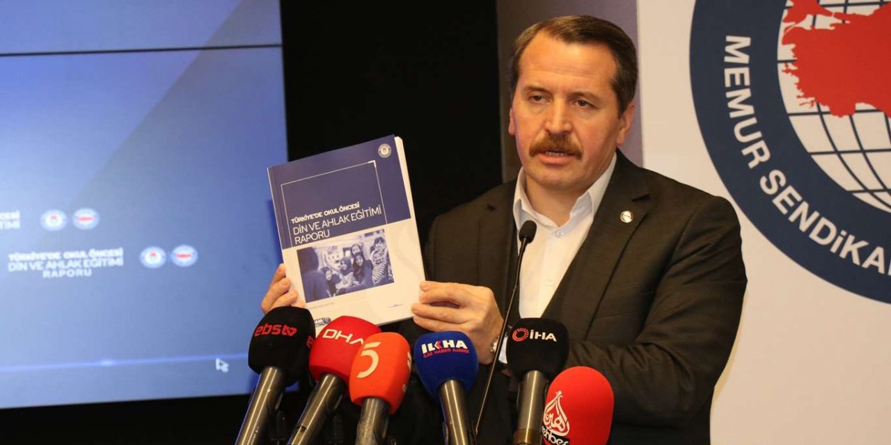 ​Eğitim-Bir-Sen'den "Türkiye’de Okul Öncesi Din ve Ahlak Eğitimi" raporu