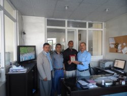 Peygamber Sevdalıları'ndan teşekkür plaketi