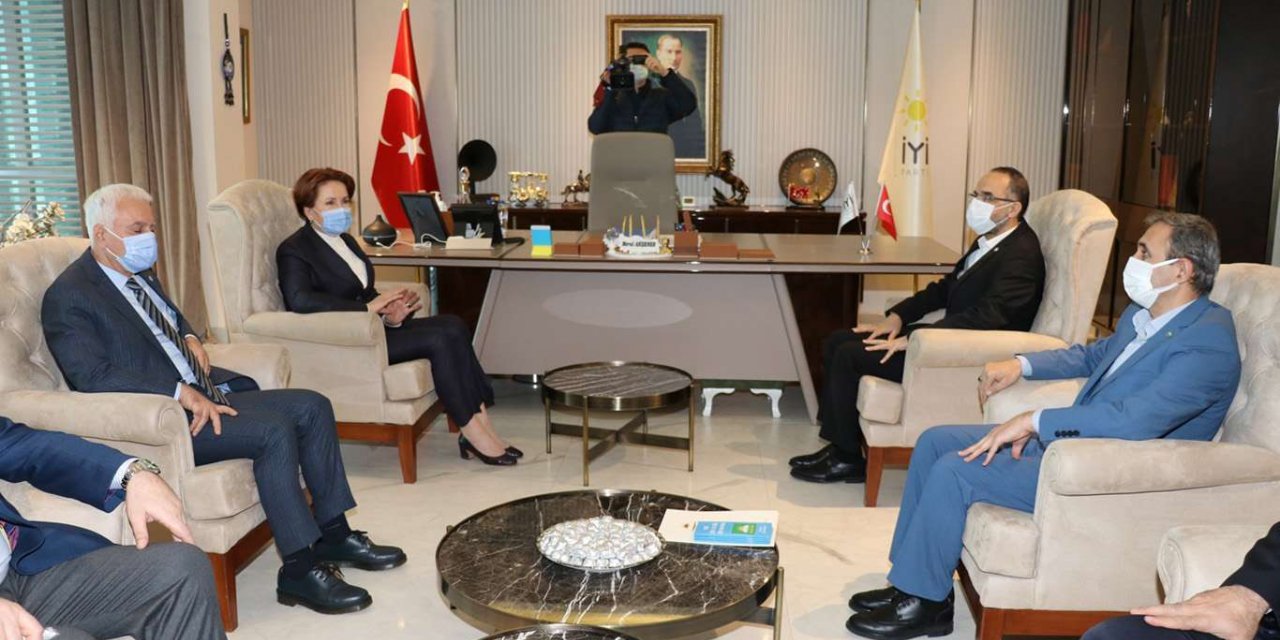 HÜDA PAR Chairman Sağlam pays a visit to Good Party