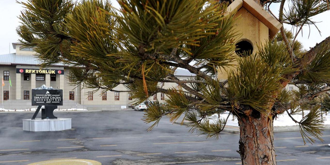 Ağrı İbrahim Çeçen Üniversitesi’nde minik dostlar unutulmadı