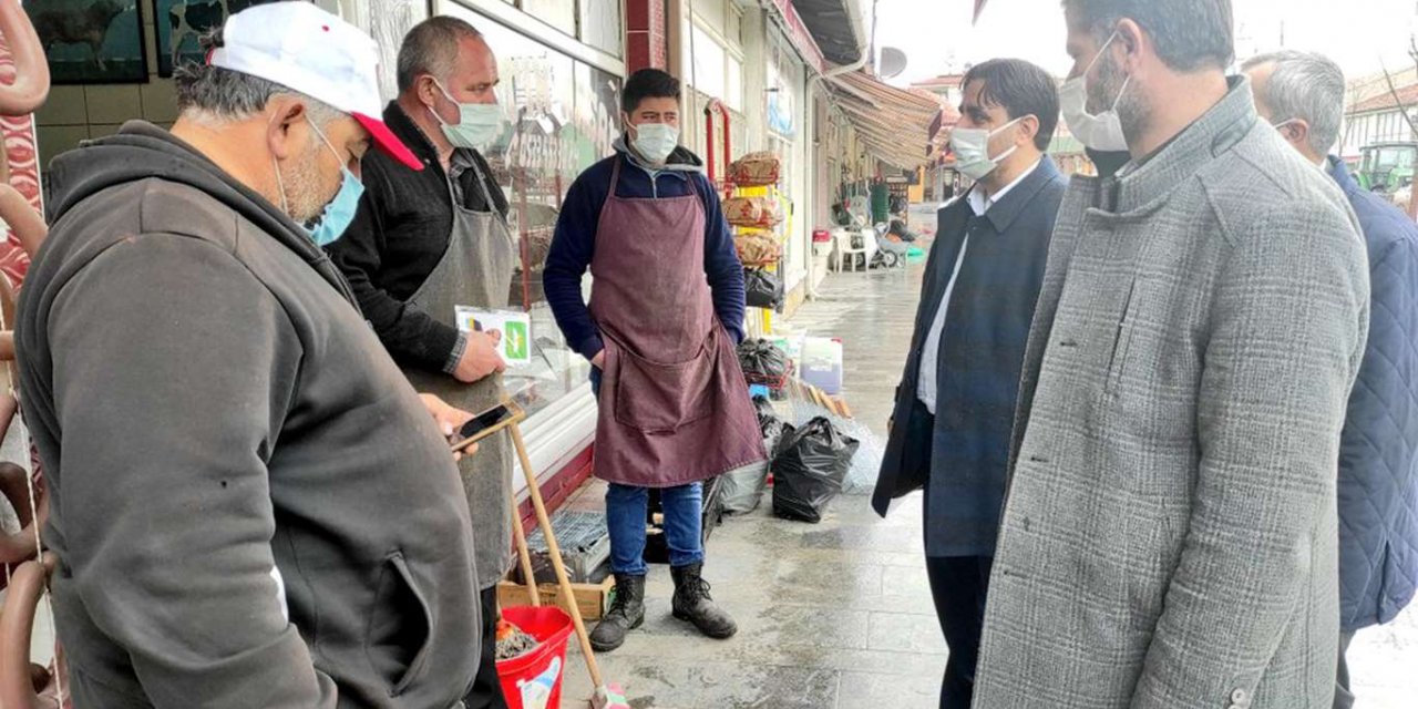 HÜDA PAR Eskişehir İl Başkanı'ndan Beylikova ve Mahmudiye ilçelerine ziyaret
