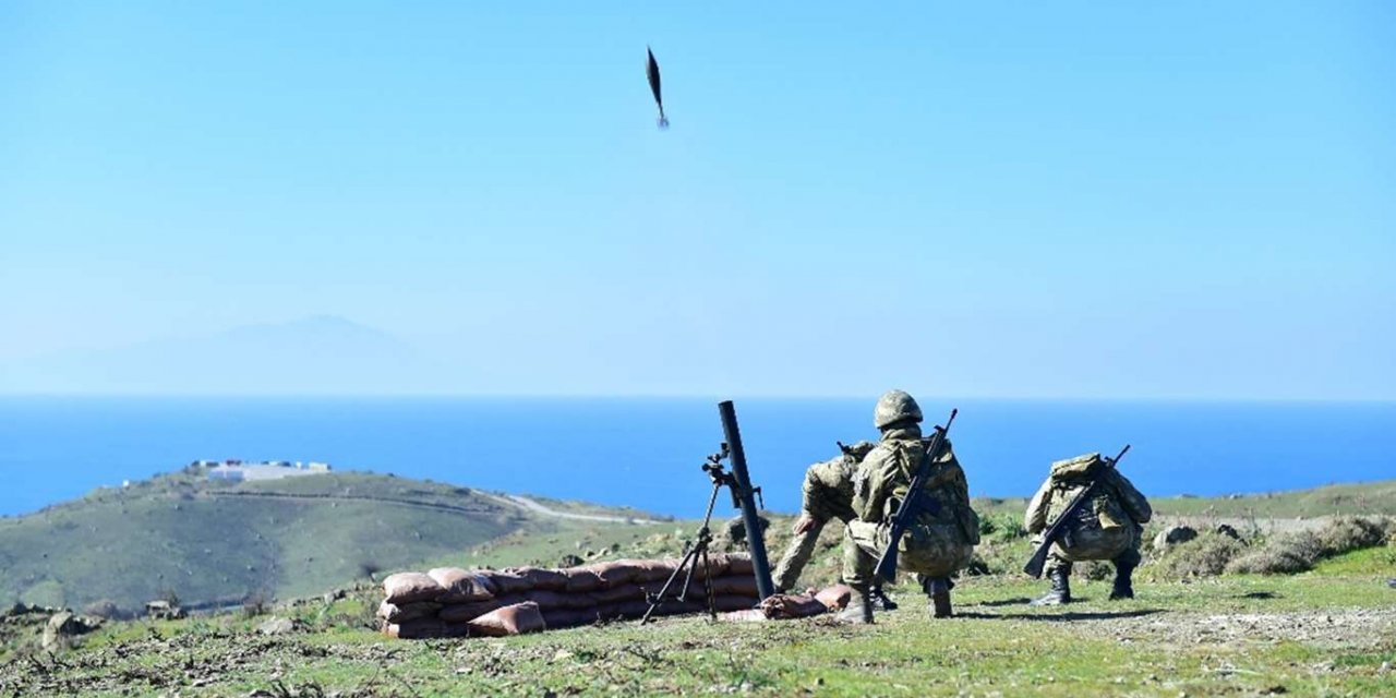 MSB'den havan atışları tatbikatı