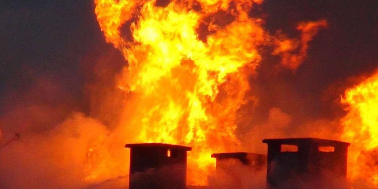 İstanbul'da gıda üretim tesisinde yangın