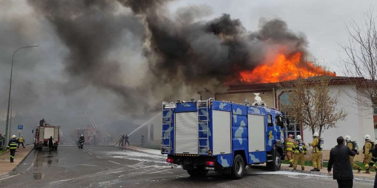 Di tesîsên TPAOyê de şewat derket