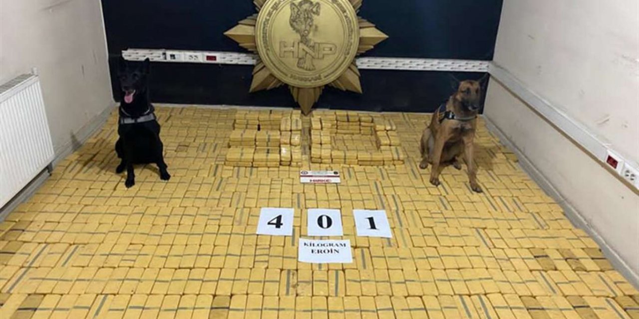 Li Colemêrgê 401 kîlo eroîn hat bidestxistin