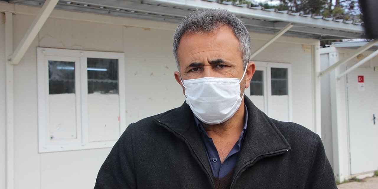 Adıyamanlı depremzede öğrenciler yetkililerden okul istiyor