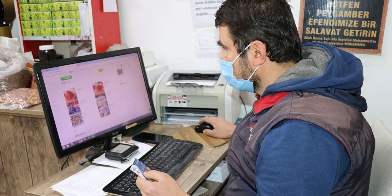Salgın sürecinde esnaf “e-ticaret”e yöneldi
